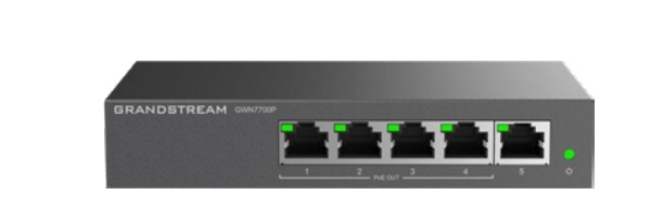 GWN7700P 5 Port Unmanaged PoE Switch