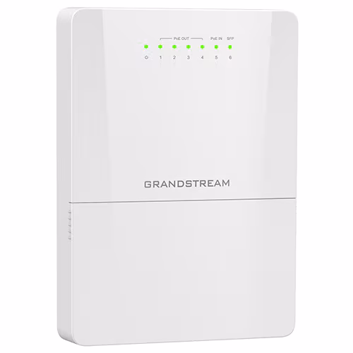 GWN7710R 6-Port Outdoor L2 Lite Managed Switch